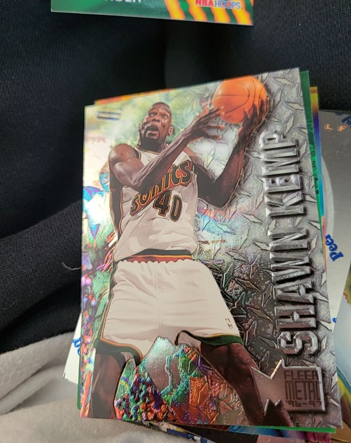1996-97 Fleer Metal #93 Shawn Kemp — front