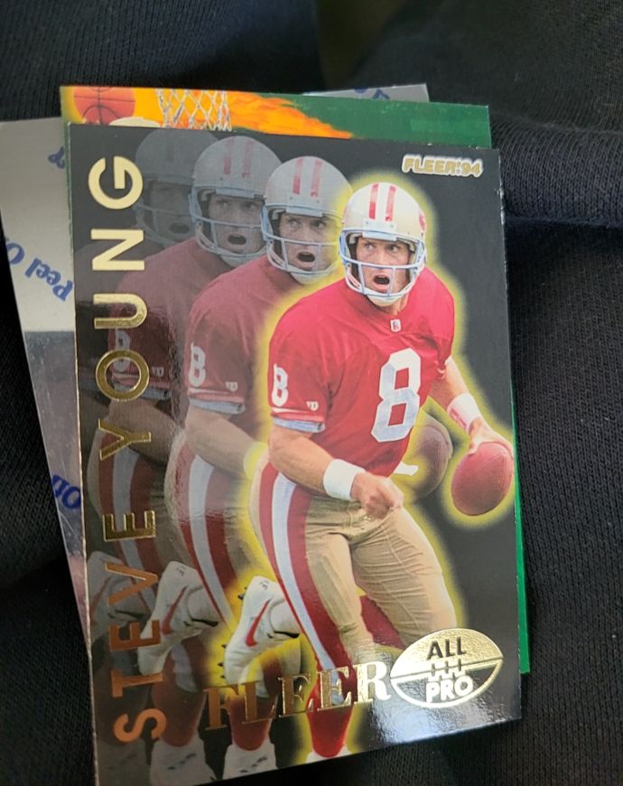 1994 Fleer All-Pro #24 Steve Young — front