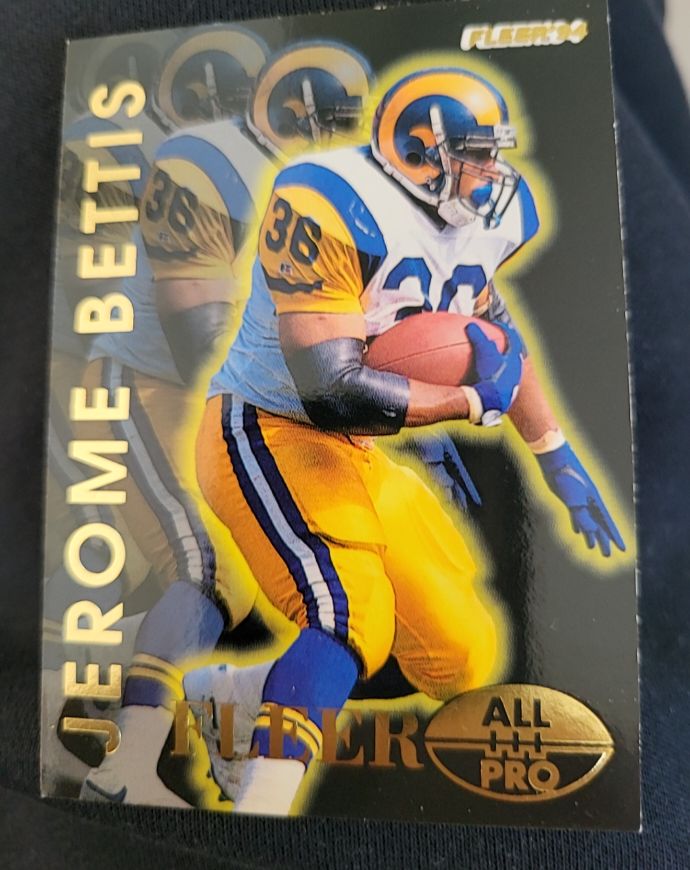 1994 Fleer #3 Jerome Bettis Fleer All-Pros — front