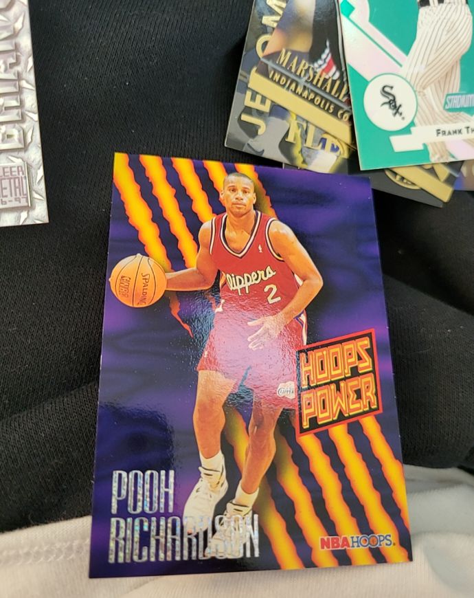 1994-95 NBA Hoops Hoops Power #PR-23 Pooh Richardson — front