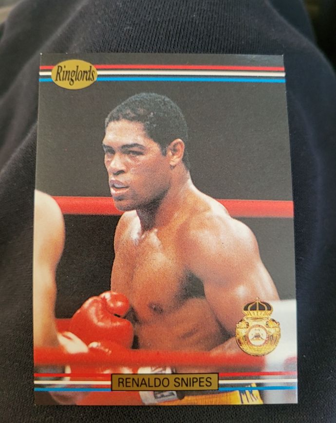 1991 Ringlords #5 Renaldo Snipes — front