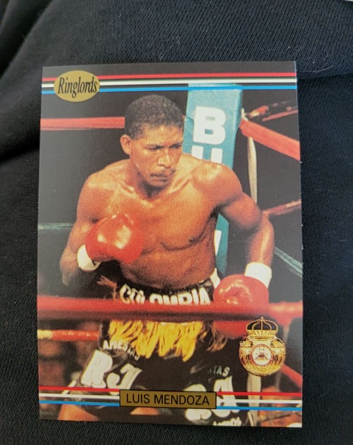 1991 Ringlords #37 Luis Mendoza — front
