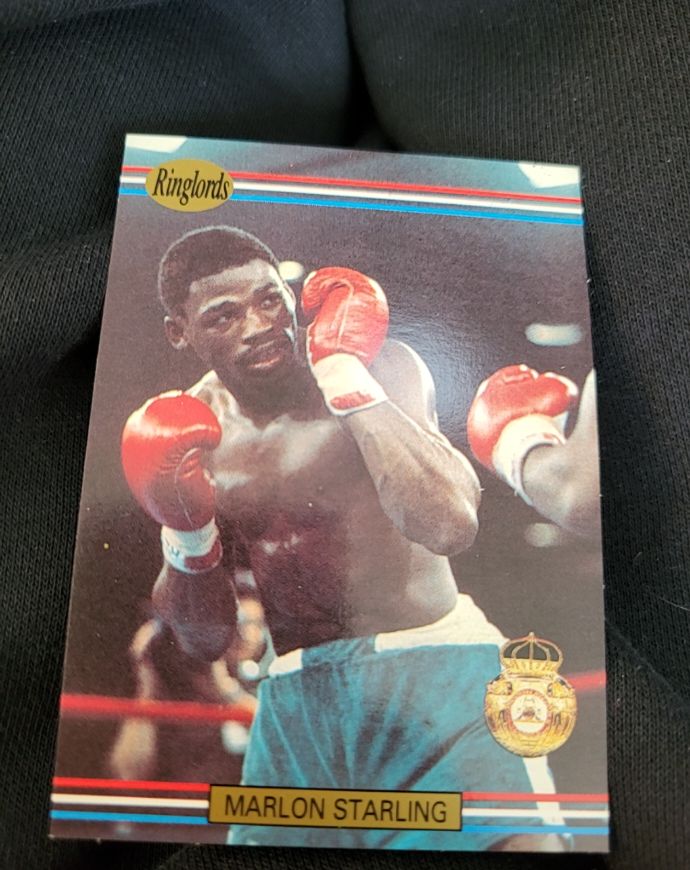 1991 Players International Ringlords #28 Marlon Starling — front