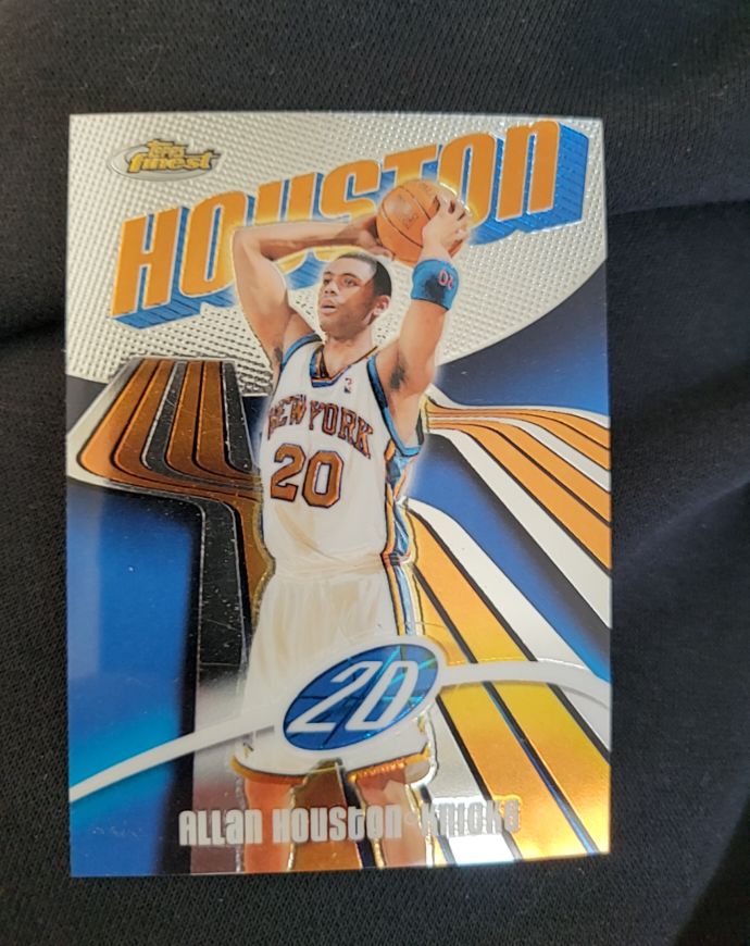 2003-04 Topps Finest #20 Allan Houston — front