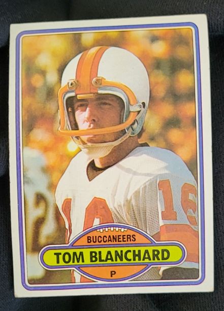 1980 Topps #109 Tom Blanchard — front
