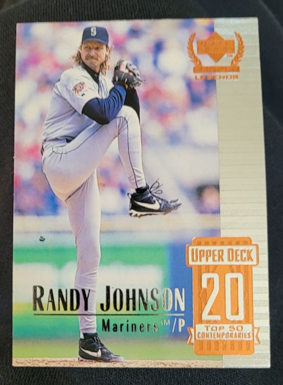 1999 Upper Deck Century Legends #70 Randy Johnson — front