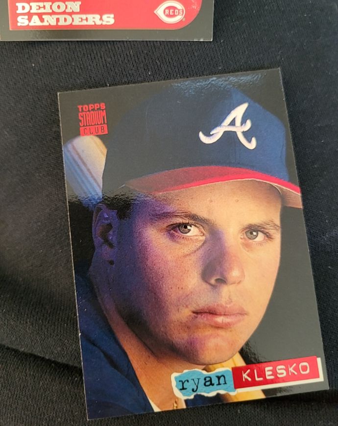 1994 Topps Stadium Club #148 Ryan Klesko — front