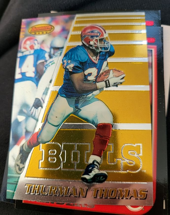 1996 Bowman's Best Thurman Thomas — front