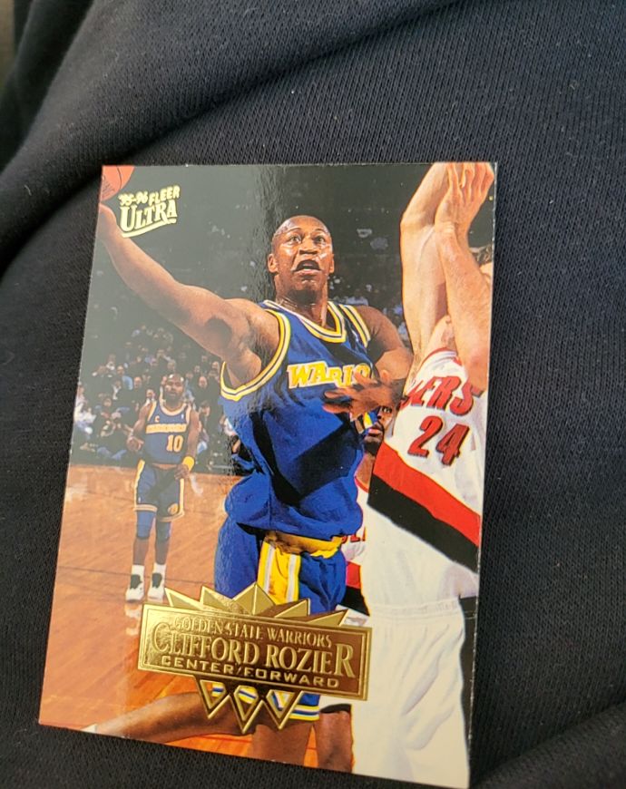 1995-96 Fleer Ultra #62 Clifford Rozier — front