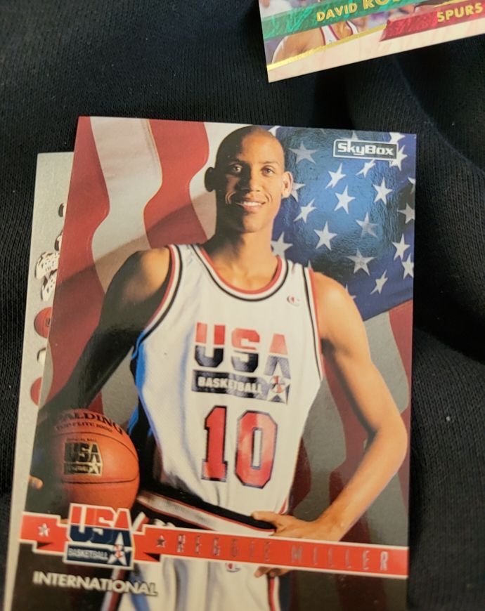 1994 SkyBox USA Basketball #73 Reggie Miller — front