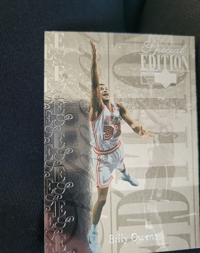 1995-96 Upper Deck Special Edition #SE32 Billy Owens — front