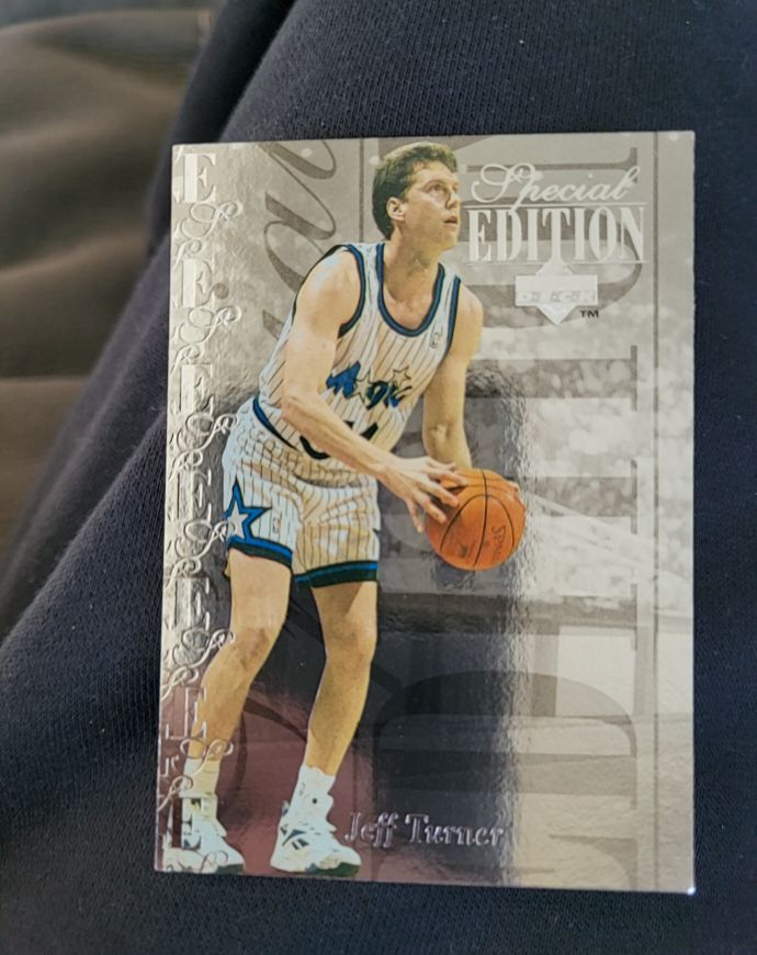 1995-96 Upper Deck Special Edition SE Jeff Turner — front