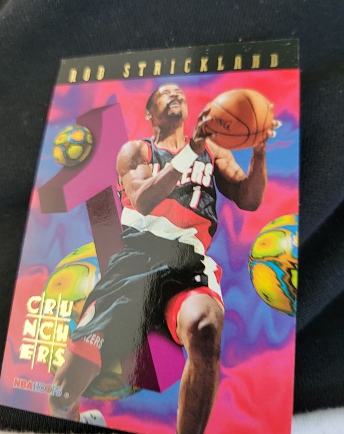 1995-96 Skybox NBA Hoops #14 Rod Strickland Number Crunchers — front