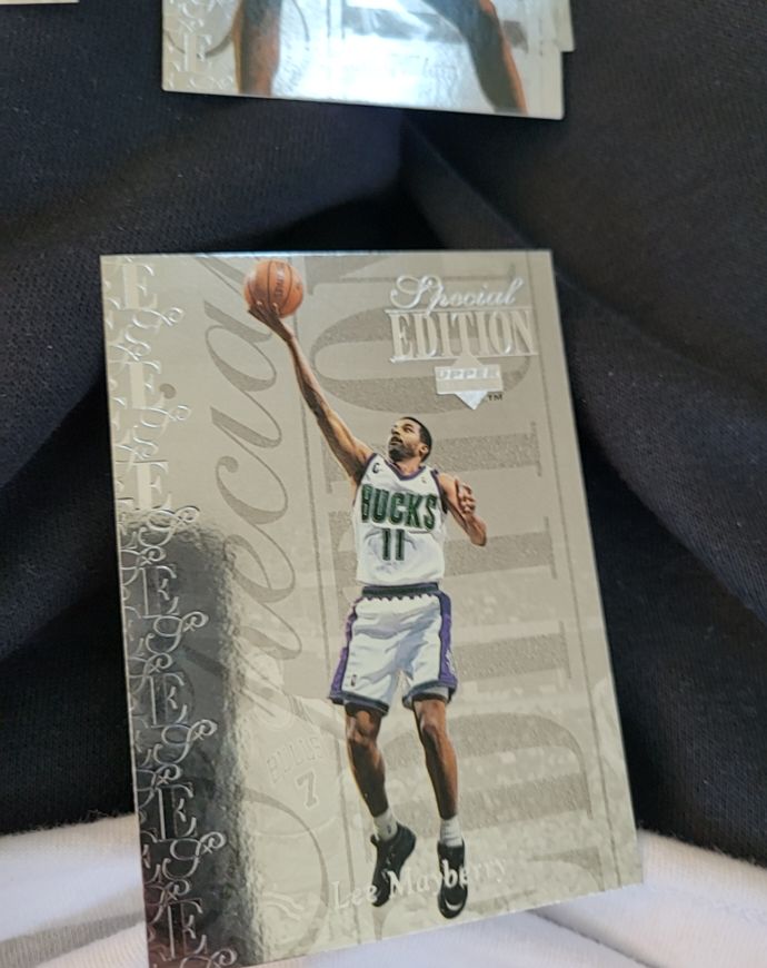 1995-96 Upper Deck Special Edition #SE48 Lee Mayberry — front