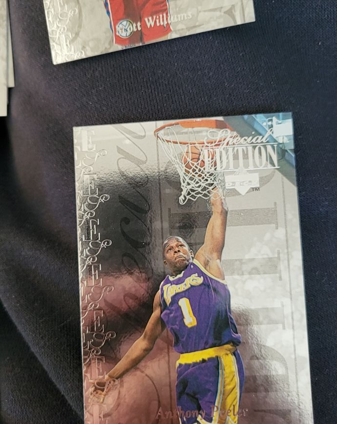 1995-96 Upper Deck Special Edition #SE40 Anthony Peeler — front