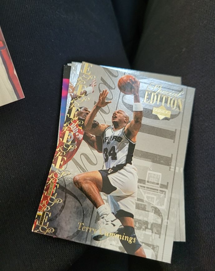 1995-96 Upper Deck Special Edition #SE78 Terry Cummings — front