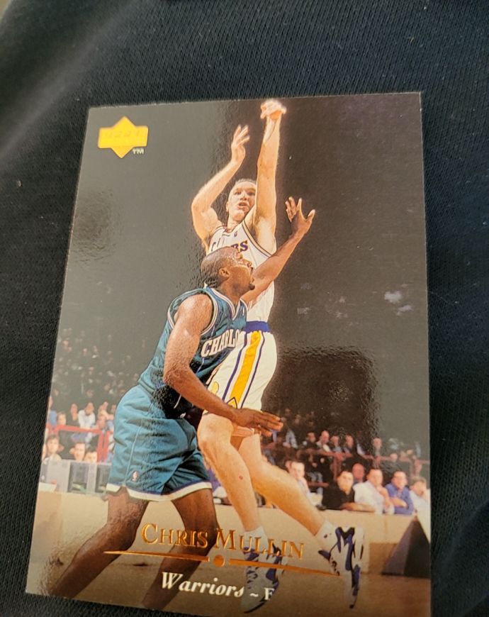 1995-96 Upper Deck #117 Chris Mullin — front