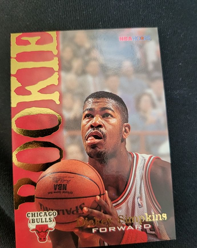 1994-95 NBA Hoops #314 Dickey Simpkins — front
