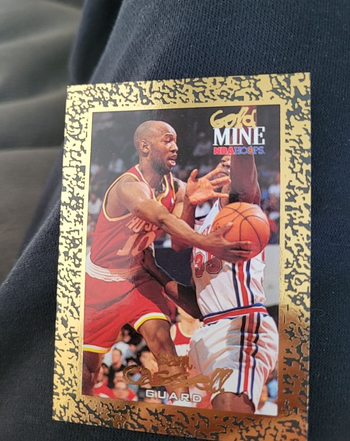 1994-95 NBA Hoops #436 Sam Cassell — front