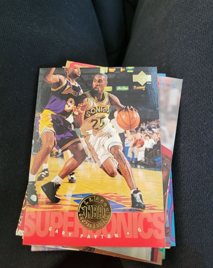 1995-96 Upper Deck #174 Gary Payton — front