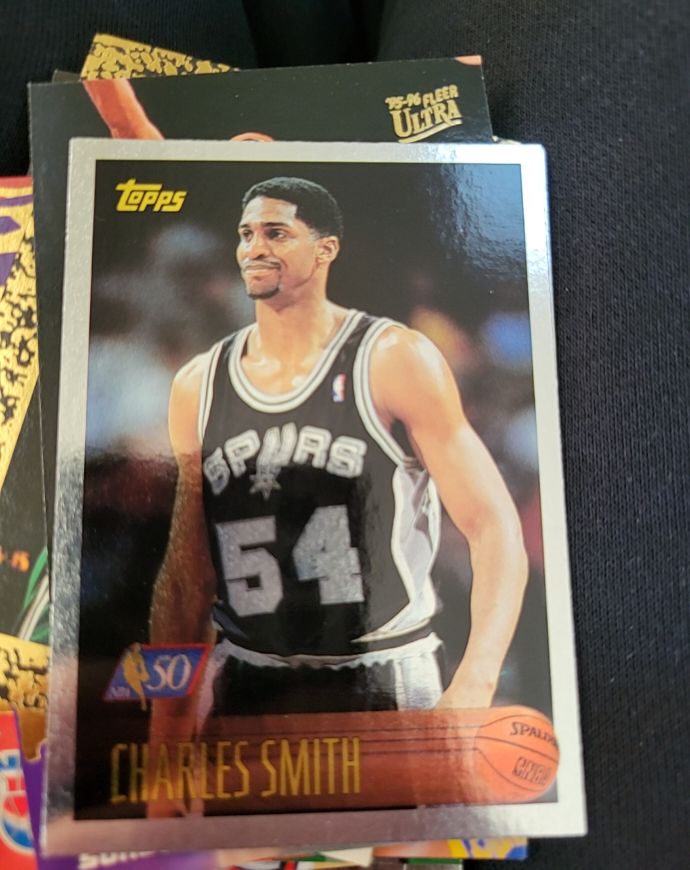 1996-97 Topps #54 Charles Smith — front