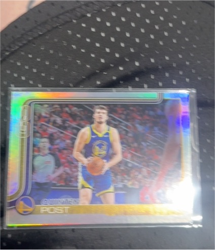 2025-26 Topps #139 Quinten Post — front