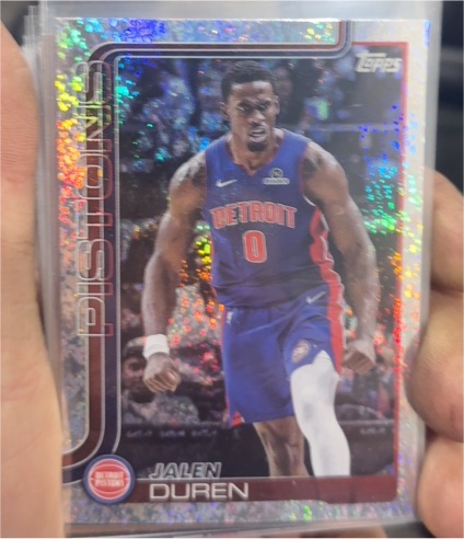 2025-26 Topps #41 Jalen Duren — front