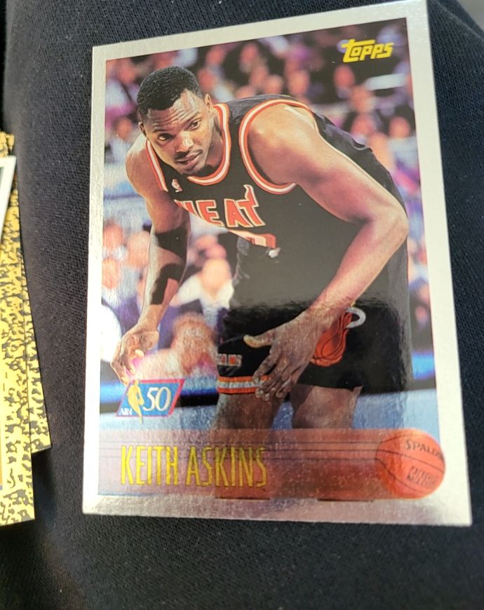 1996-97 Topps #67 Keith Askins — front