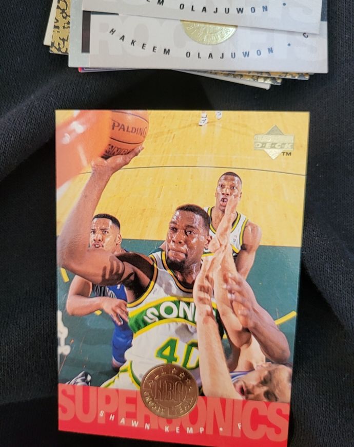 1995-96 Upper Deck #172 Shawn Kemp — front