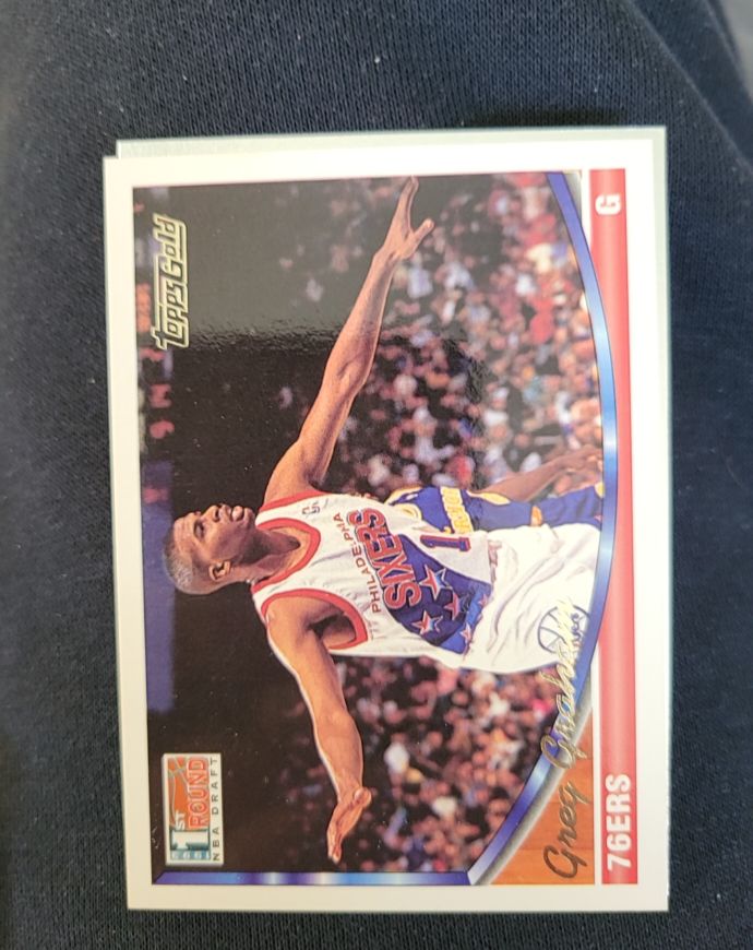 1993-94 Topps #358 Greg Graham — front