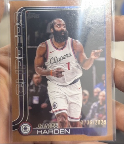 2025-26 Topps #143 James Harden — front