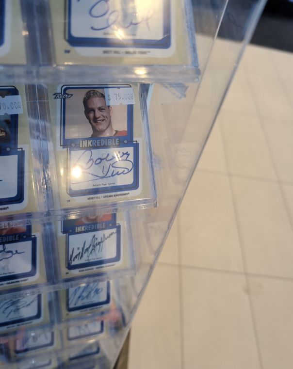 1999-00 Upper Deck Retro Inkredible #LM Mike Bossy — front
