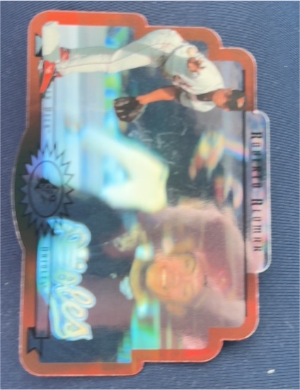 1996 Upper Deck SPx Die Cut #58 Ozzie Smith — front