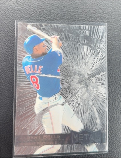 1996 Skybox Metal Universe Platinum #44 Albert Belle — front