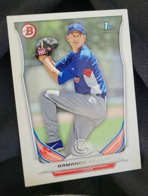 2014 Bowman Prospects #BP13 Armando Rivero — front