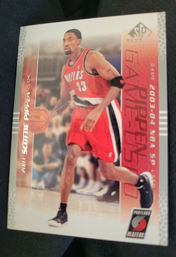 2003-04 SP Game Used #75 Scottie Pippen — front