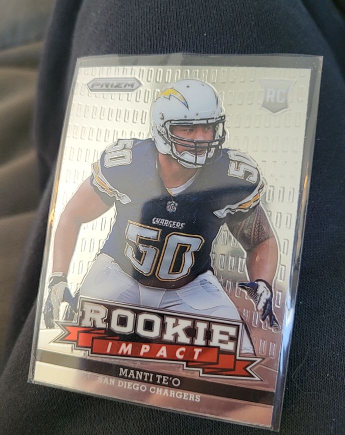 2013 Panini Prizm #22 Manti Te'o Rookie Impact — front