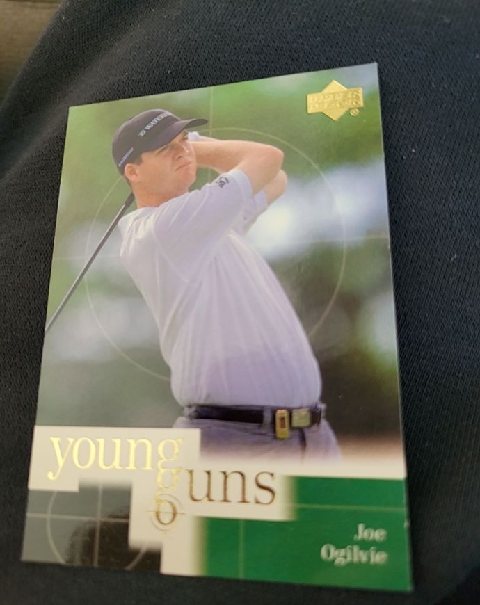 2001 Upper Deck #84 Joe Ogilvie Young Guns — front