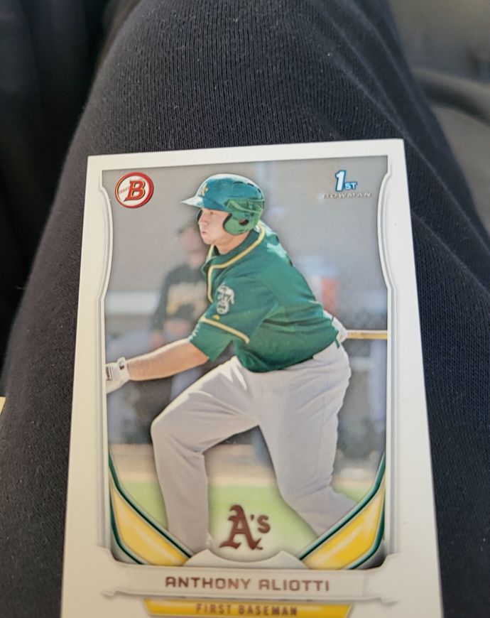 2023 Bowman 1st Bowman Anthony Aliotti — front