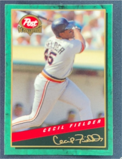 1994 Post Cereal #17 Cecil Fielder — front
