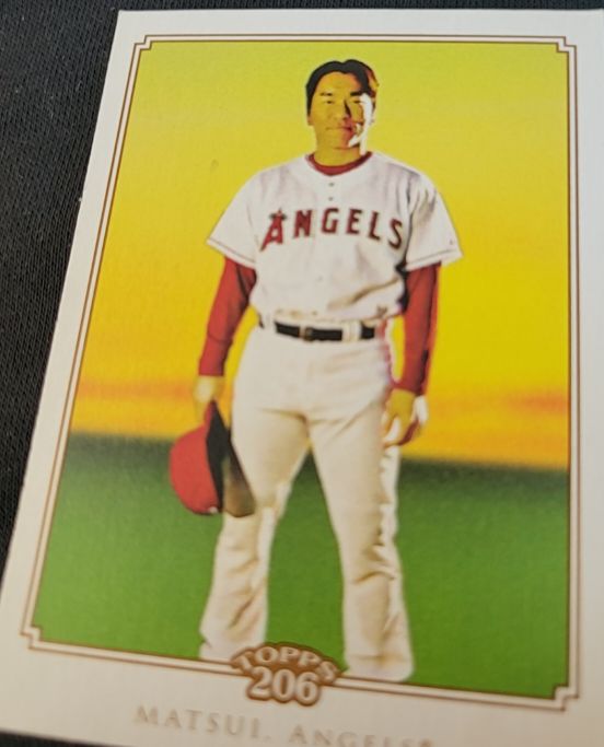 2010 Topps 206 #251 Hideki Matsui — front