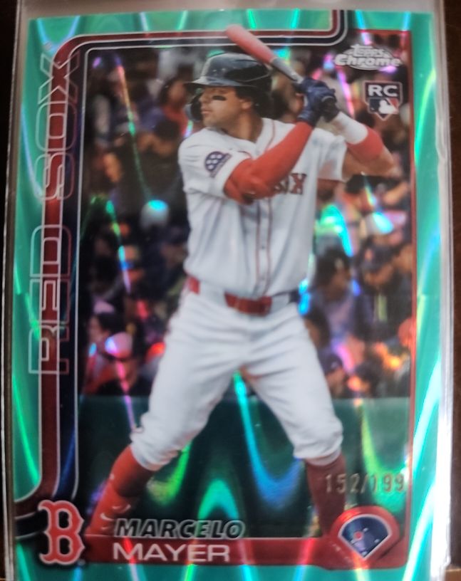 2025 Topps Chrome Update #USC9 Marcelo Mayer — front