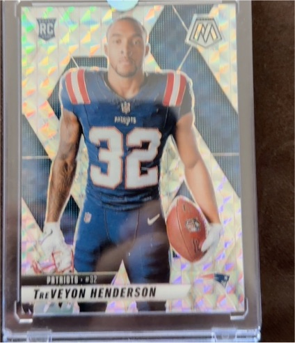 2025 Panini Mosaic #278 TreVeyon Henderson — front
