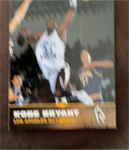 1996-97 Unknown Kobe Bryant Los Angeles Lakers — front