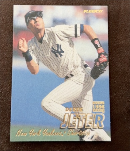 1997 Fleer #168 Derek Jeter — front