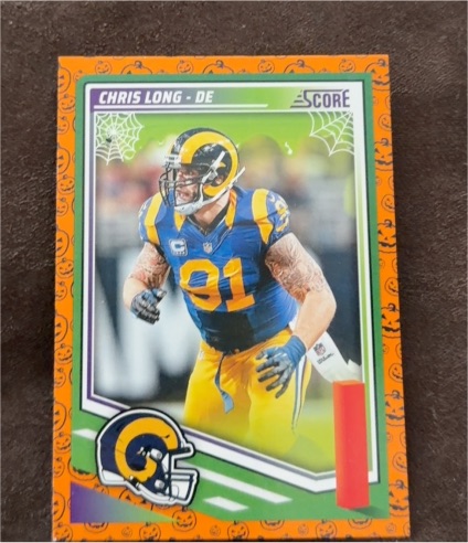 2025 Panini Score A Treat #208 Chris Long — front
