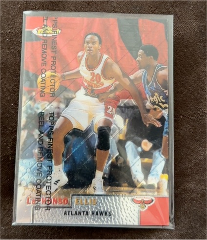 1999-00 Topps Finest #28 Laphonso Ellis — front
