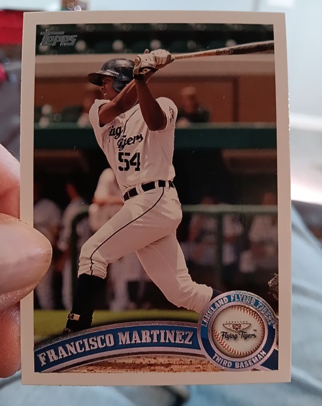 2011 Topps Pro Debut #39 Francisco Martinez — front