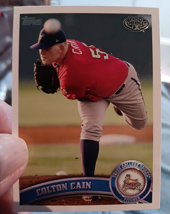 2011 Topps Pro Debut Colton Cain — front