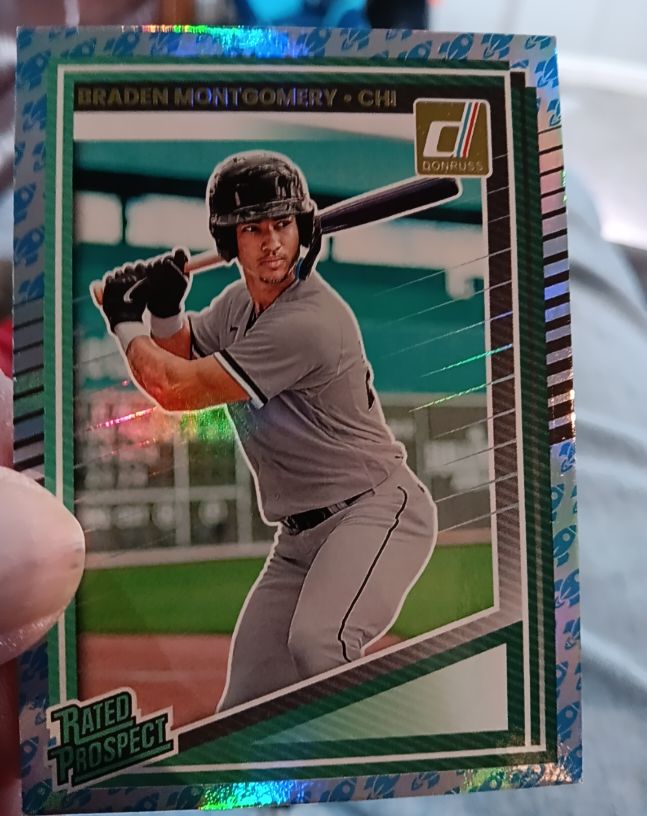 2025 Donruss #101 Braden Montgomery — front